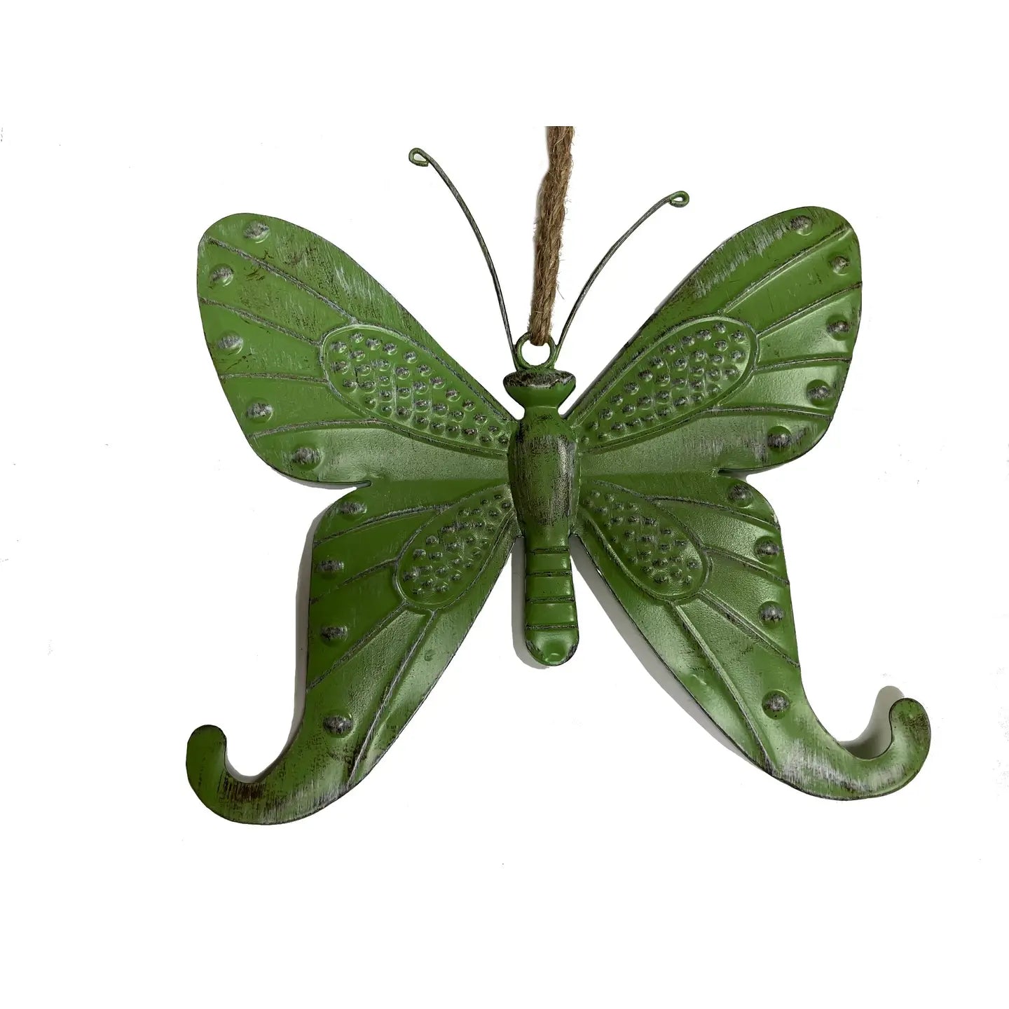 Metal Embossed Hanging Butterfly