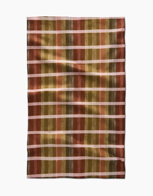 Geometry "Fall Harvest Stripes" Tea Towel (Pre-Order)