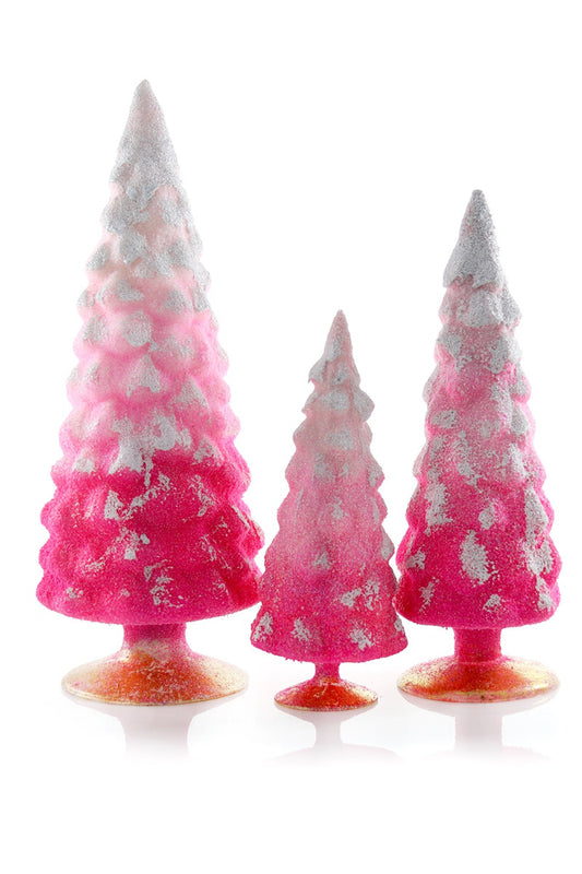 Glitter Gradient Tree, Pink