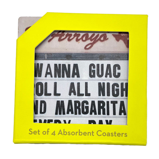 El Arroyo "The Whole Enchilada" Coaster Set