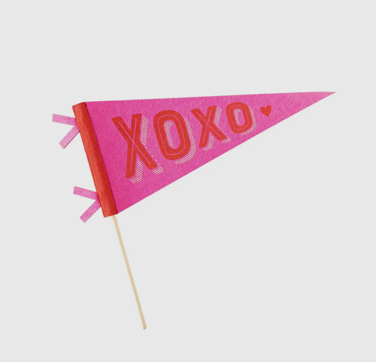 Felt Pennant "Valentine “XOXO”