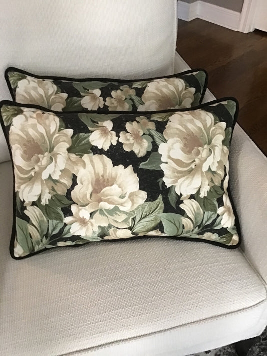 Pillow, Florals, Handmade