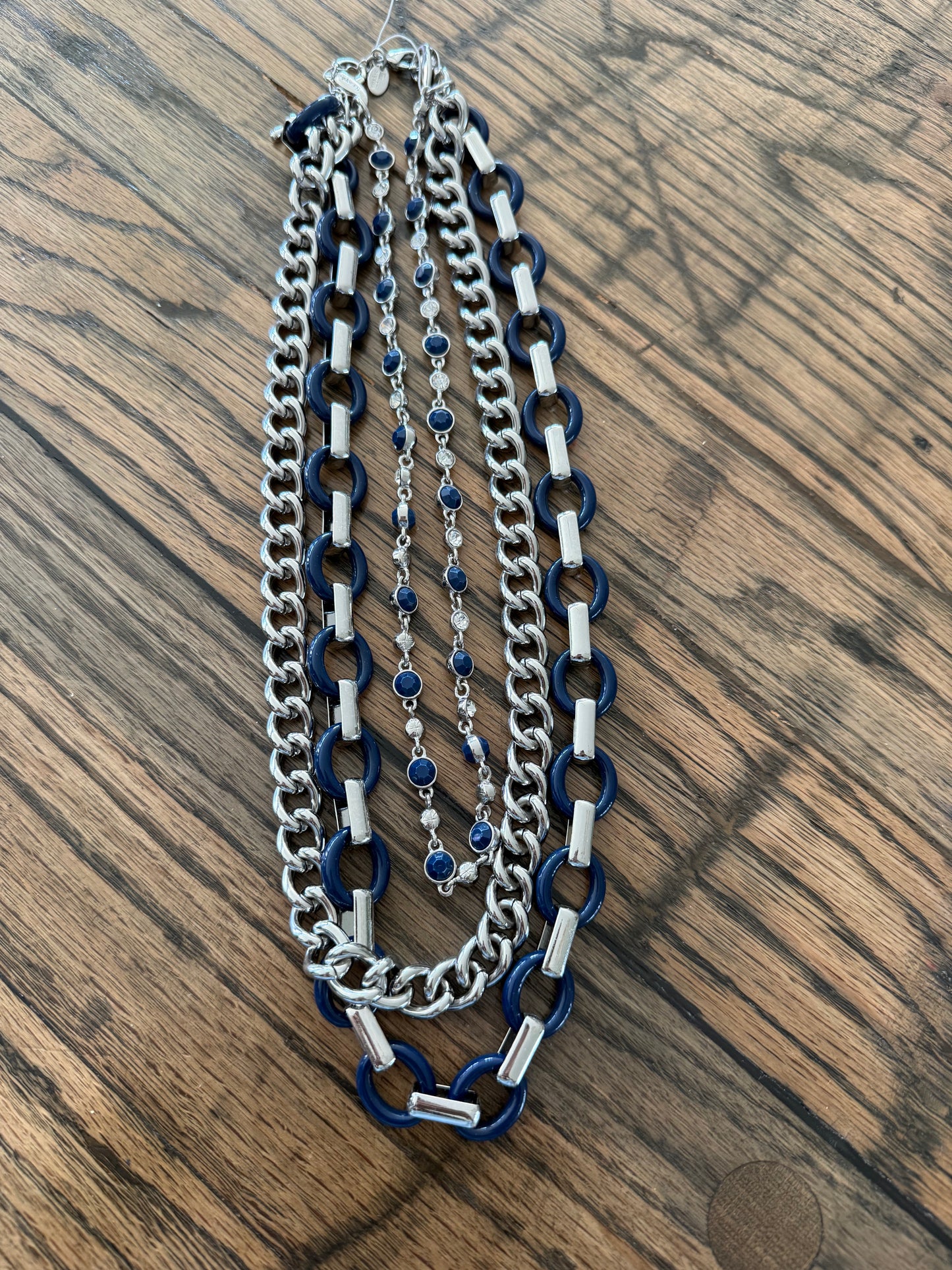 Lia Sophia Curb and Navy