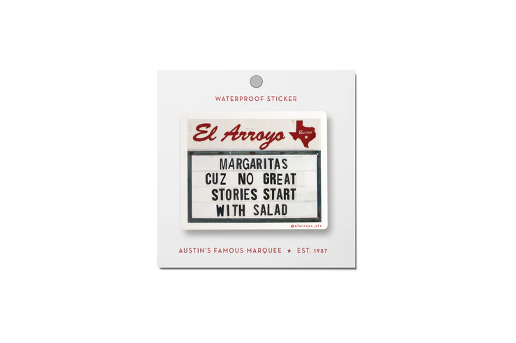 El Arroyo "Salad Stories" Sticker