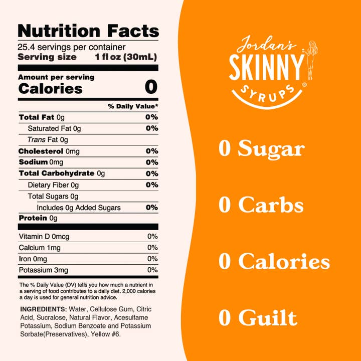 Skinny Mixes: Sugar Free Peach Syrup