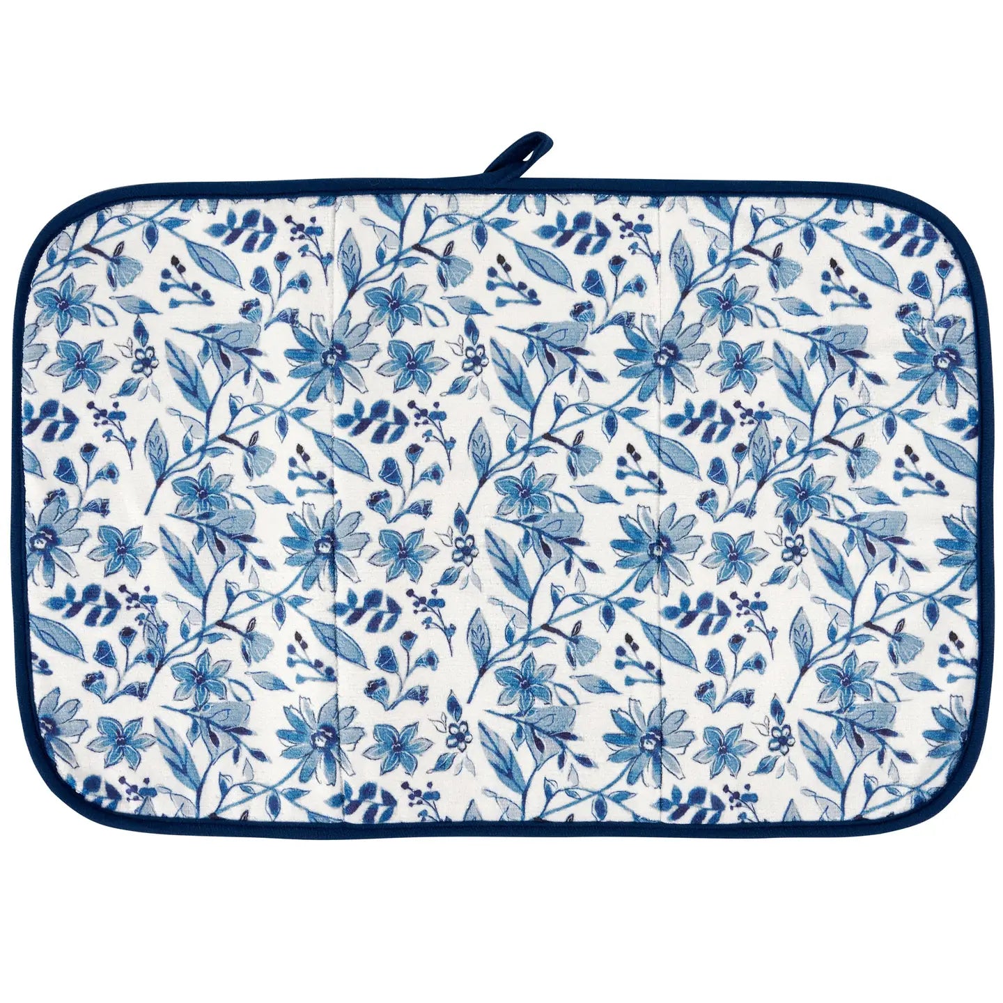 Drying Mat "Blue Florals"
