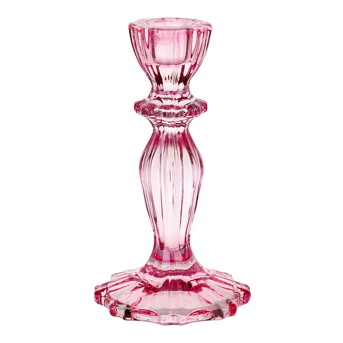 Candlestick Holder, Pink