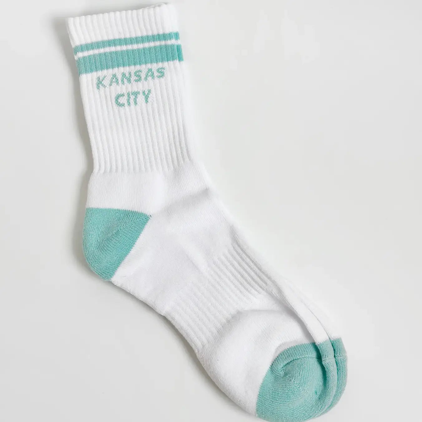 Socks, Kansas City Crew Socks, Teal