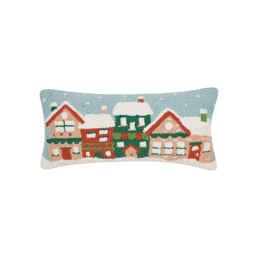 Gingerbread homes Pillow