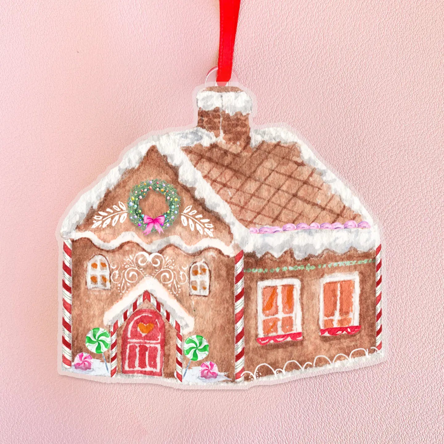 Gingerbread House Ornament "Sweet Retreat"