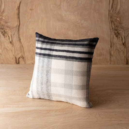 Arlen Plaid Throw Pillow