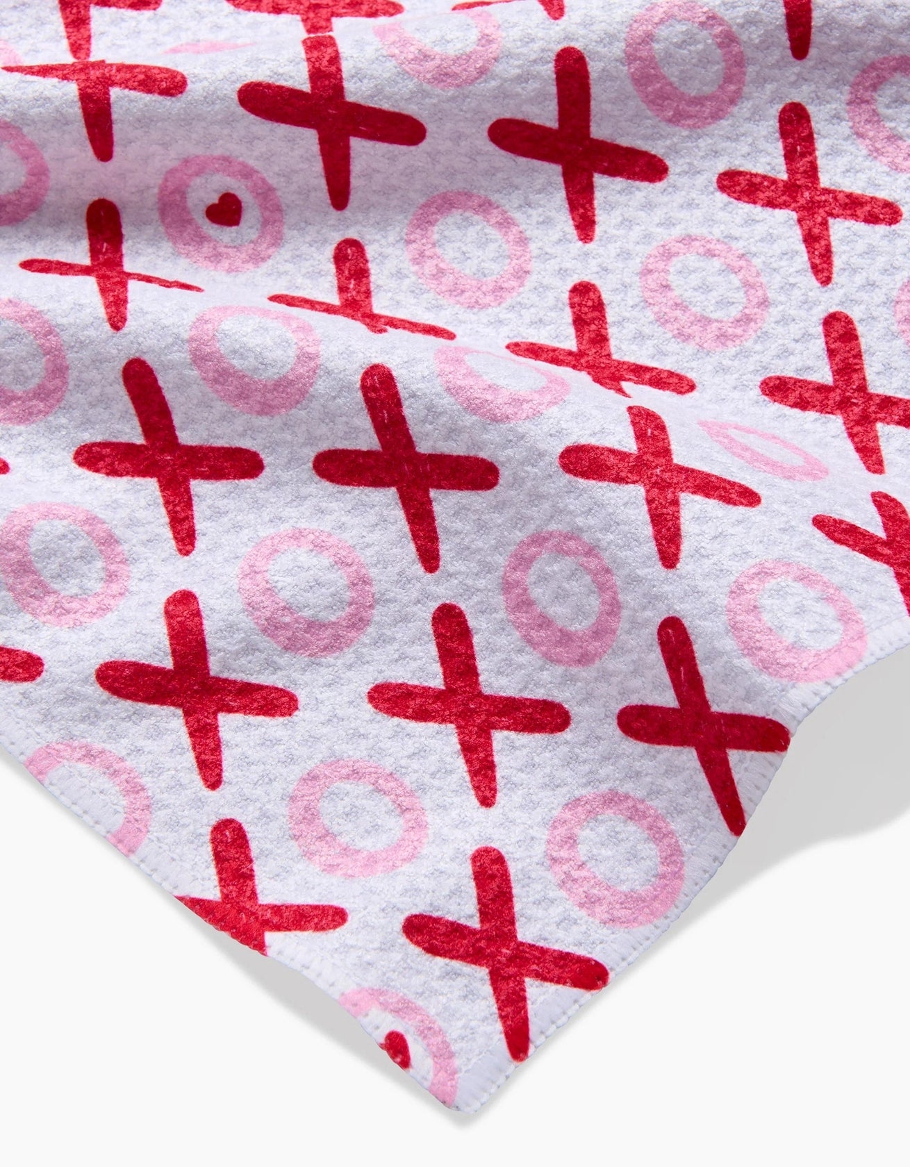 Geometry "Xoxo" Valentine's  Bar Towel