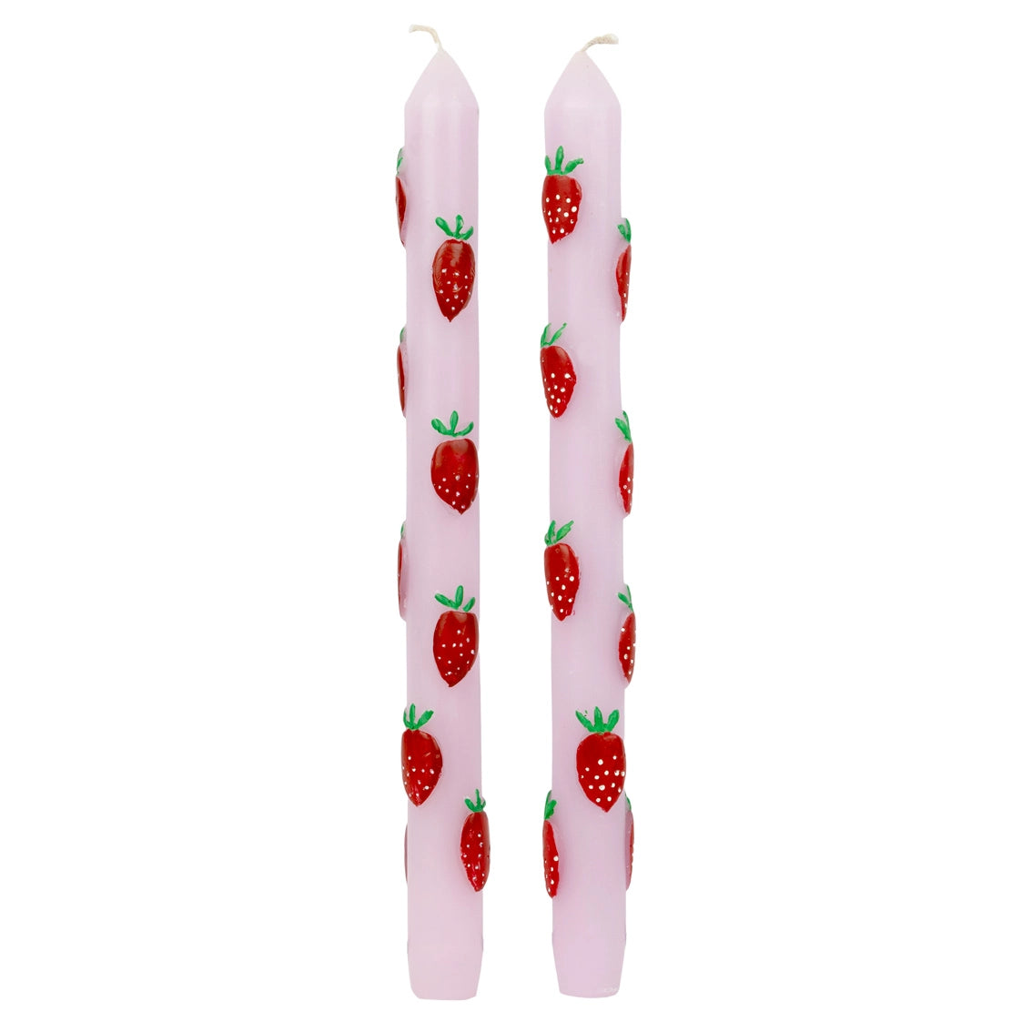 Candles, Strawberry Covered S/2