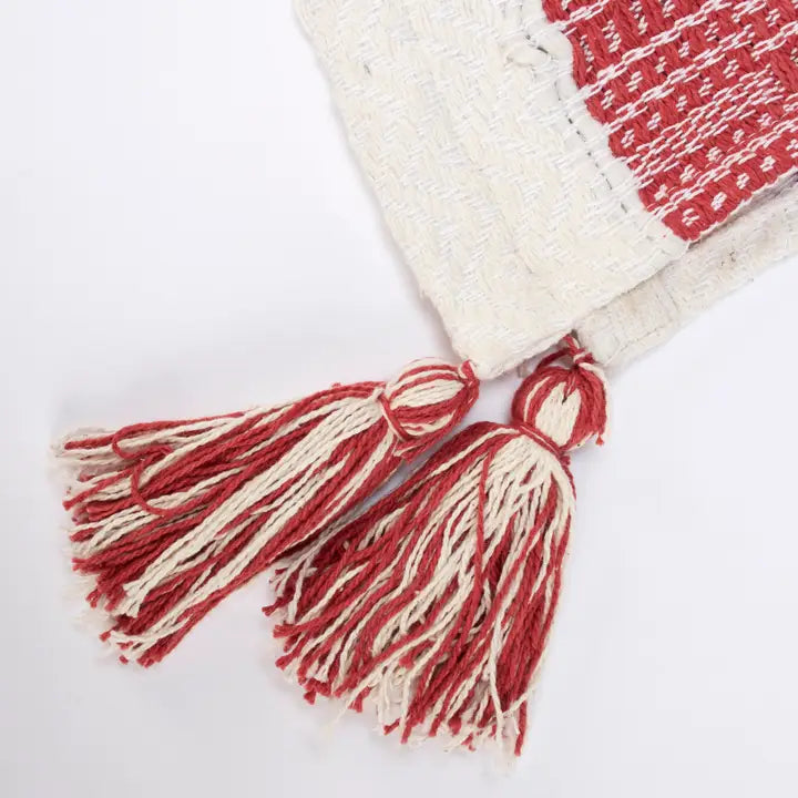 Holiday Stripe Throw