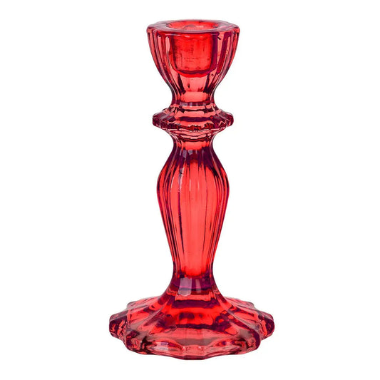 Candlestick Holder, Red