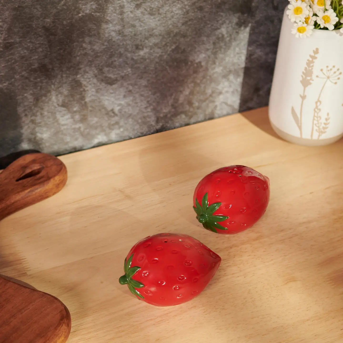 Strawberries, Salt & Pepper Shakers