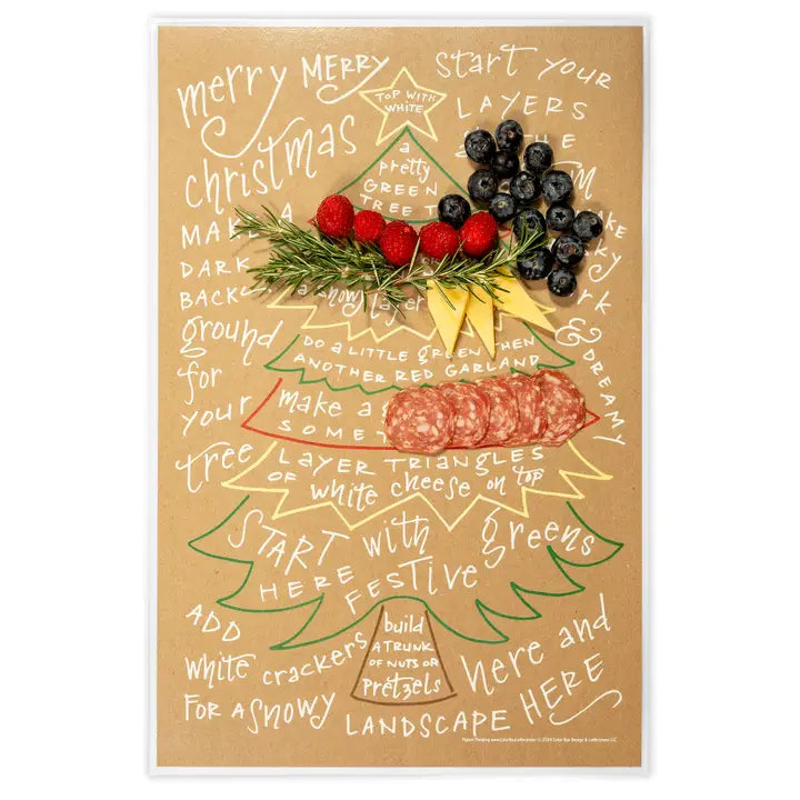 Charcuterie Cheat Sheet- Christmas Tree