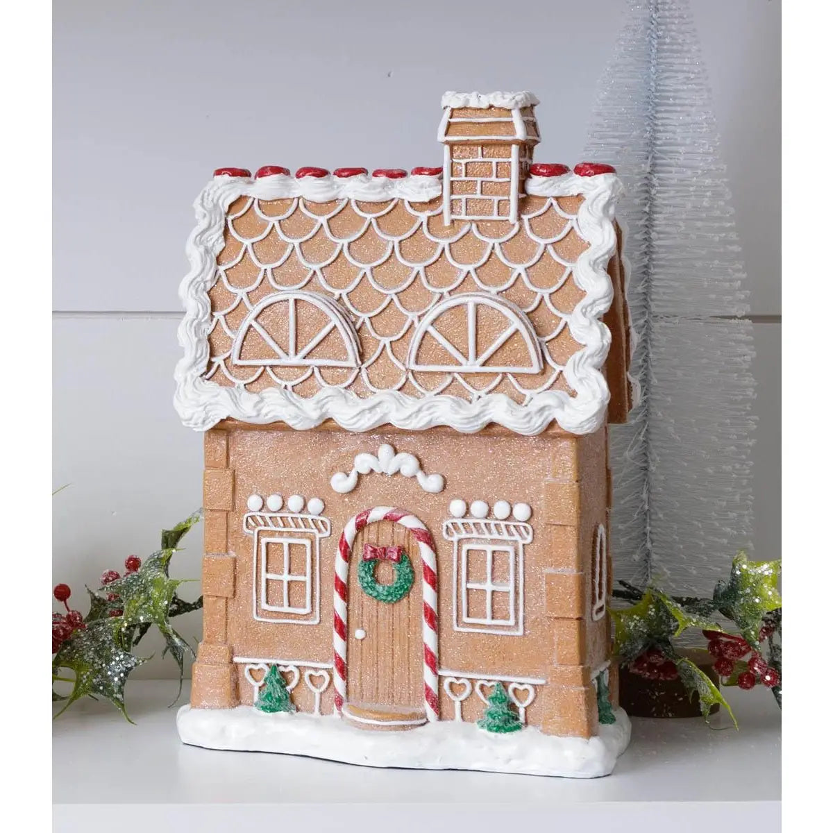Gingerbread House with Candy Cane Archway (Pre-Order)