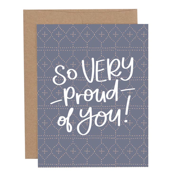 Card "So Very Proud of You"