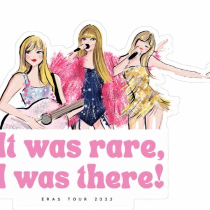 Taylor's Collection Eras “I Was There” Sticker