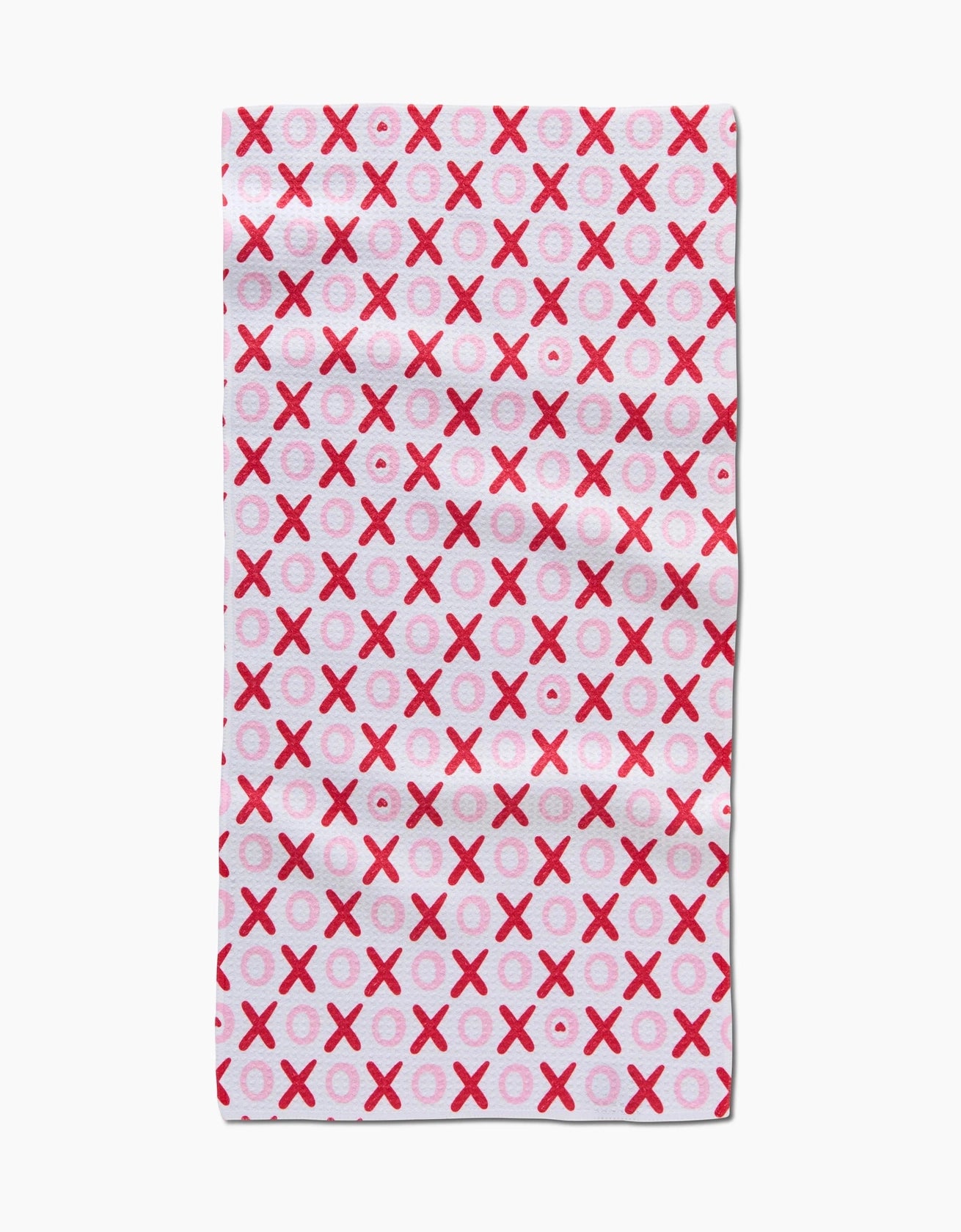 Geometry "Xoxo" Valentine's  Bar Towel