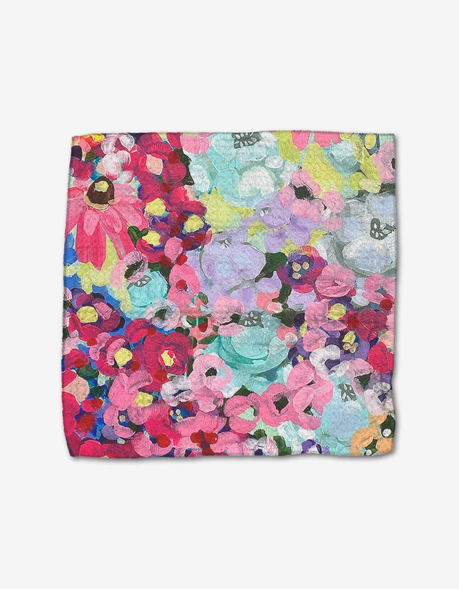 Geometry “Pink Fields of Joy” Dishcloth Set