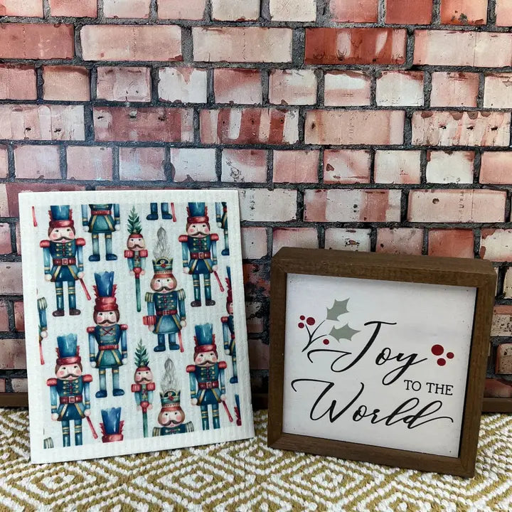 Reusable Paper Towel "Christmas Nutcracker"