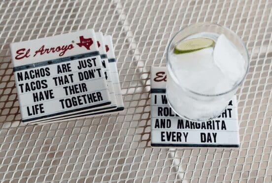 El Arroyo "The Whole Enchilada" Coaster Set