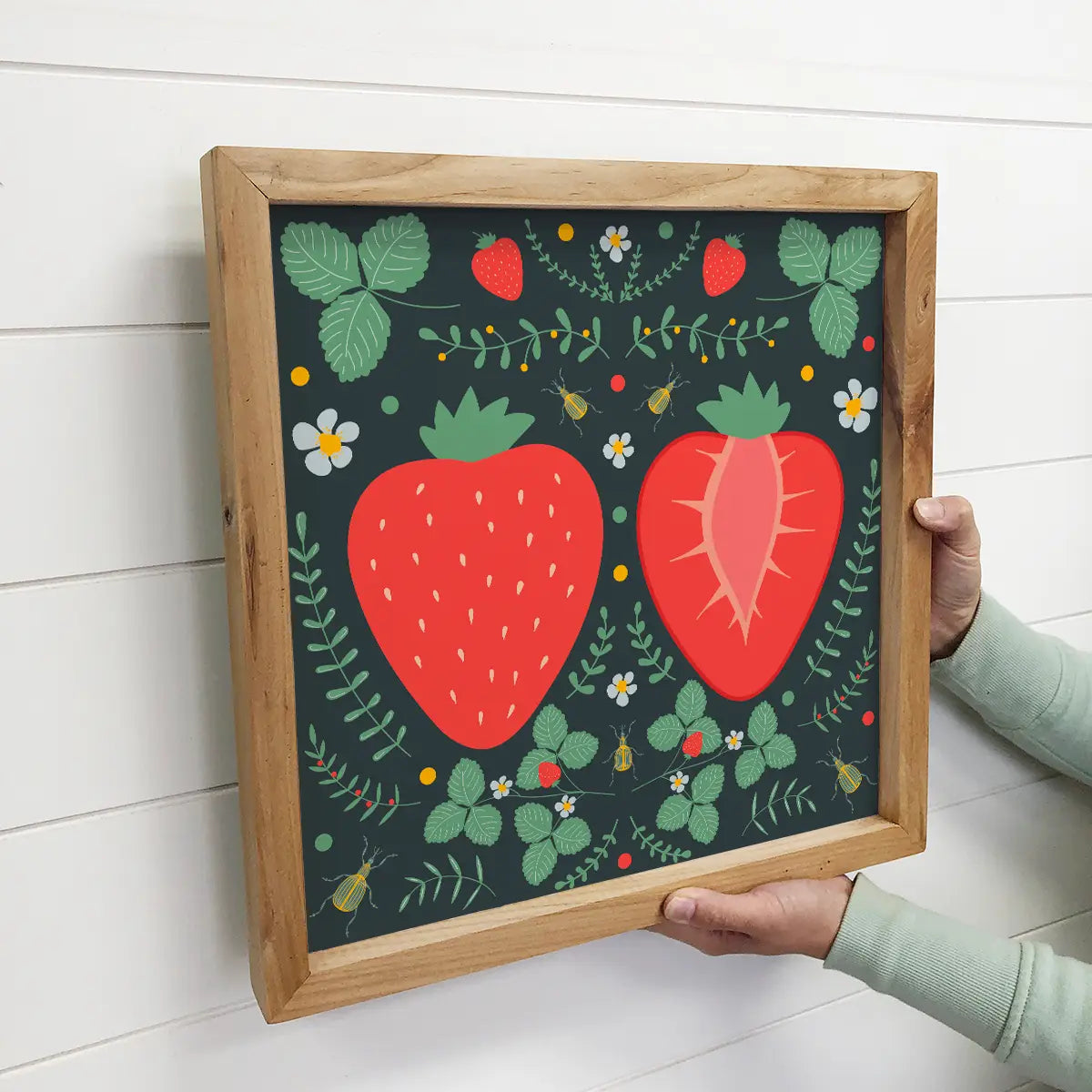 Strawberry, Folk Art