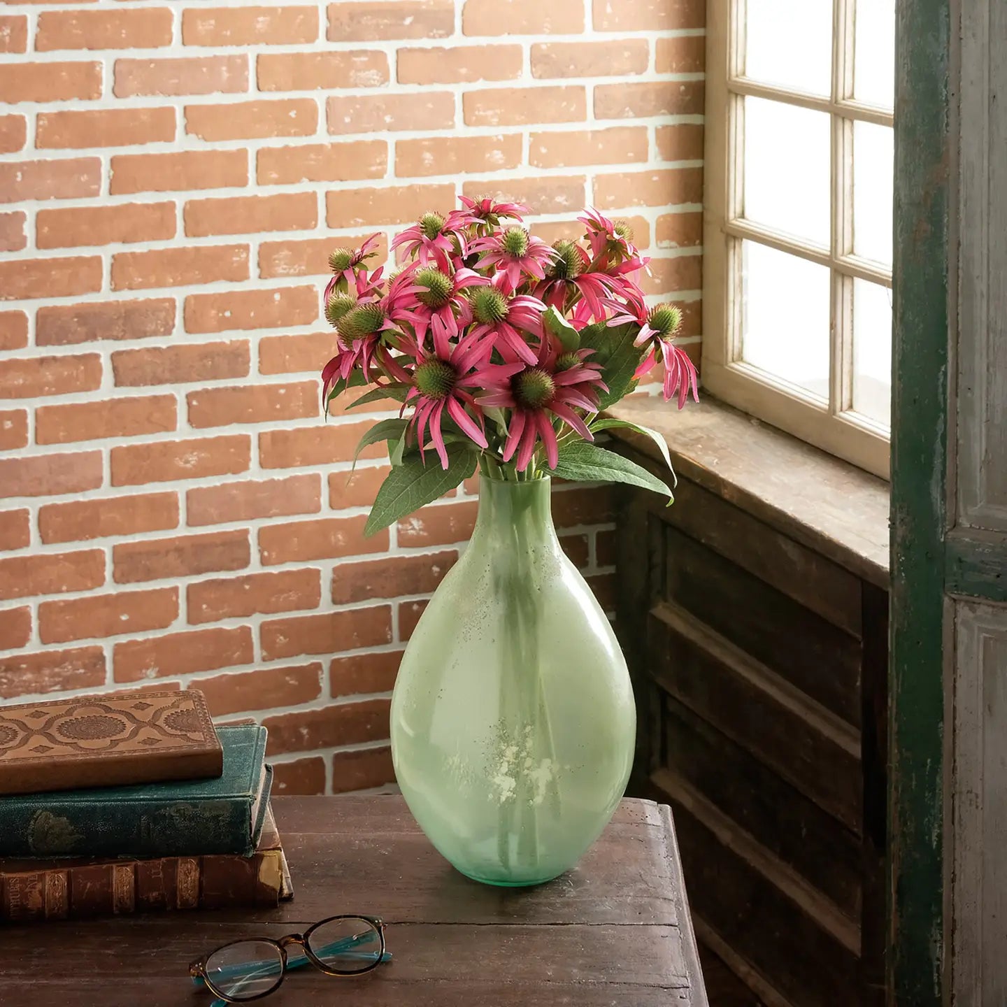 Coneflower Floral Pick, Pink