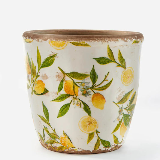 Planter, Lemon Branches (Pre-Order)