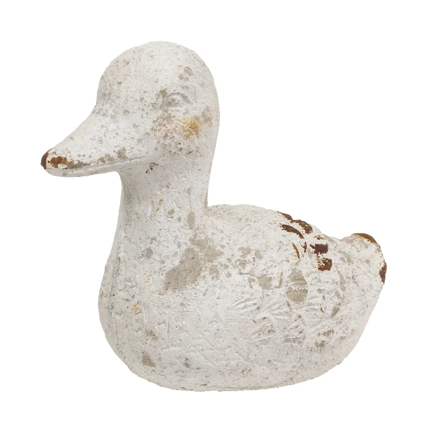 Distressed Cement Duck