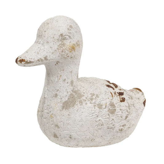 Distressed Cement Duck