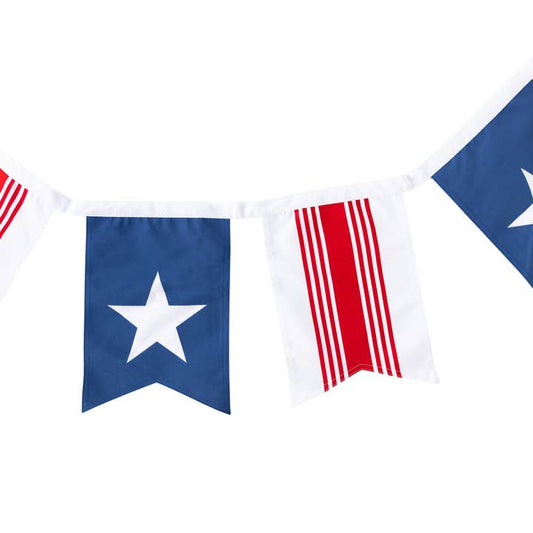 Hamptons Outdoor Fabric Flag Pennat