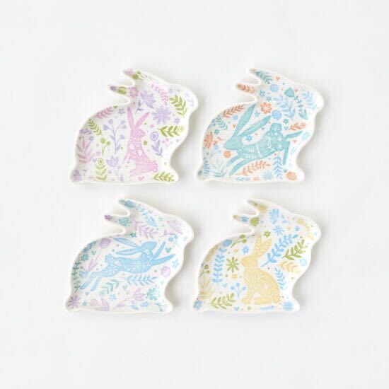 Spring Fables Bunny Plate