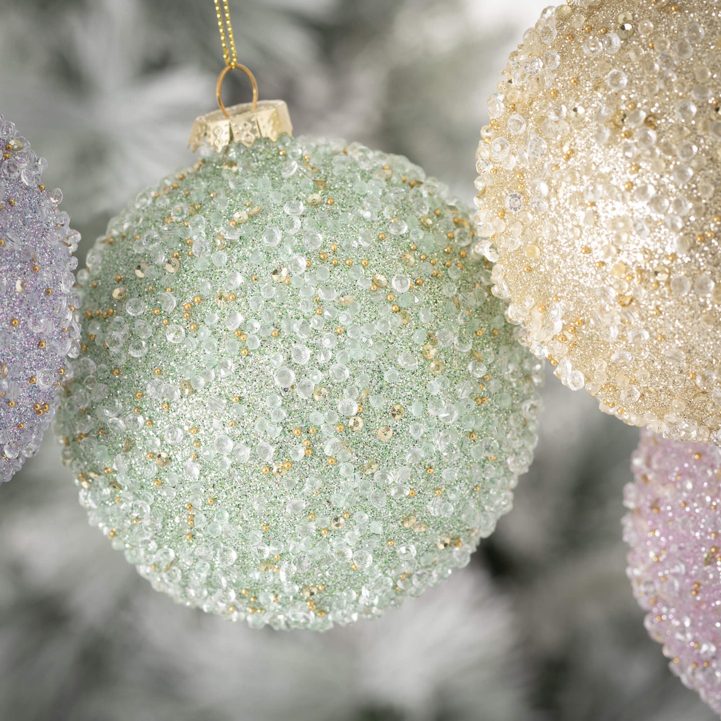 Beaded Ball Ornament