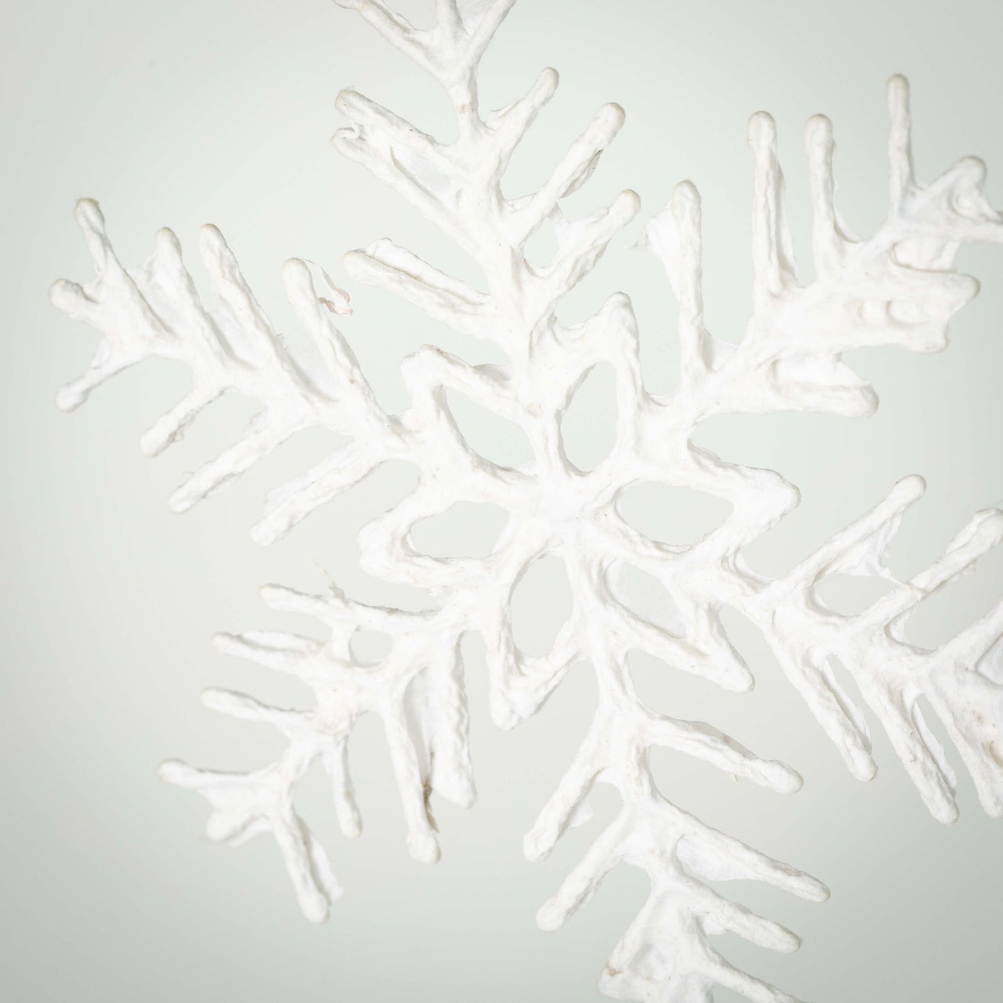 White Snowflake Ornament