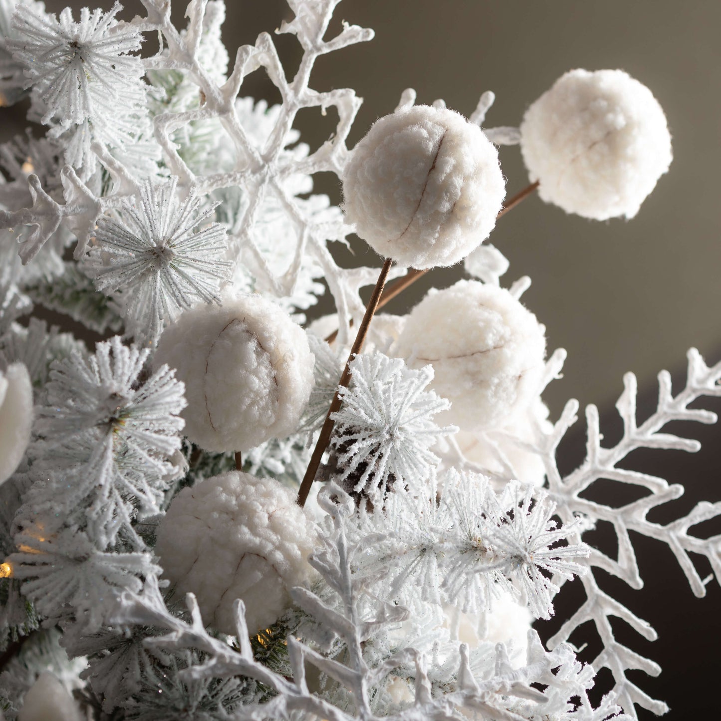 White Snowflake Ornament