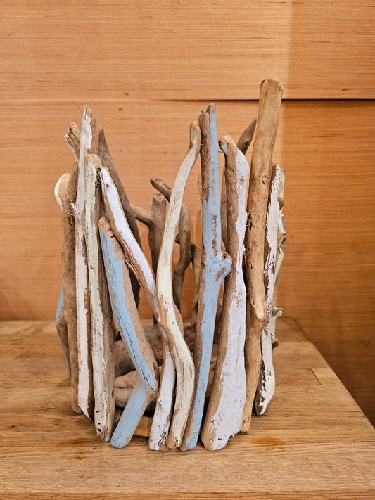 Vintage Driftwood Plant Holder