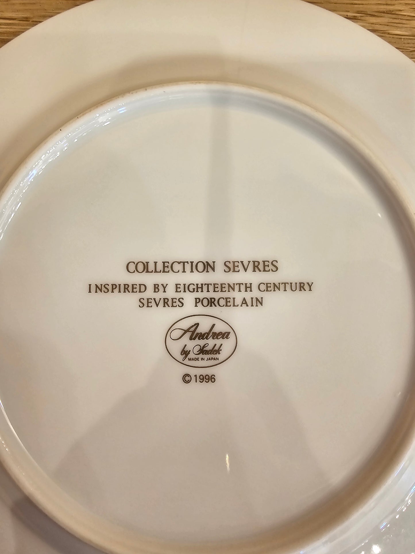 Vintage Plate, Andrea by Sadek