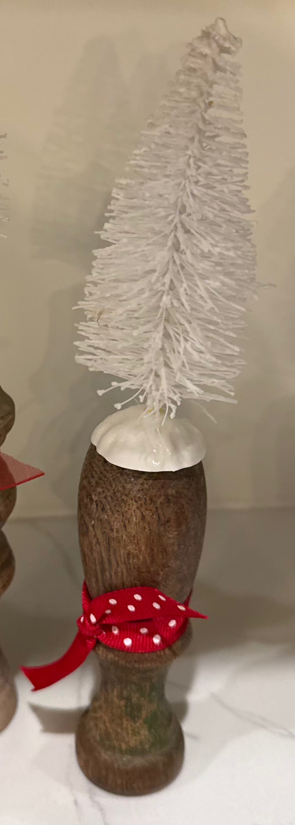 Vintage Wood Piece with Tree