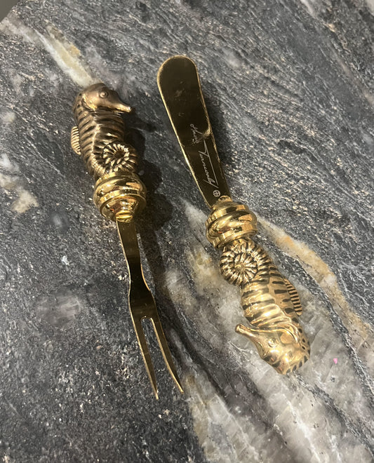 Seahorse Cheese Knives