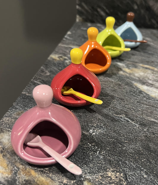 Sugar Dish with Spoon