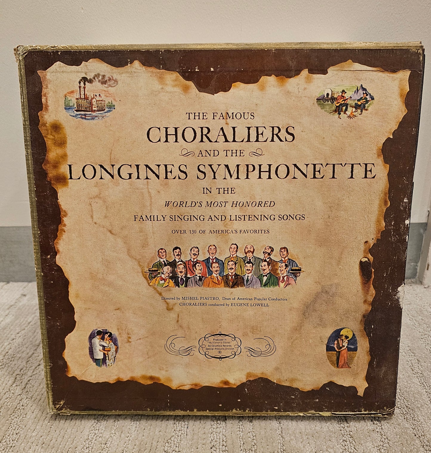 Vintage Vinyl Boxset, The Famous Choraliers and the Longines Symphonette