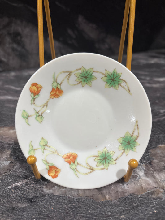 Vintage Teacup Saucer, "Tahoe", Toscany Japan 1980s