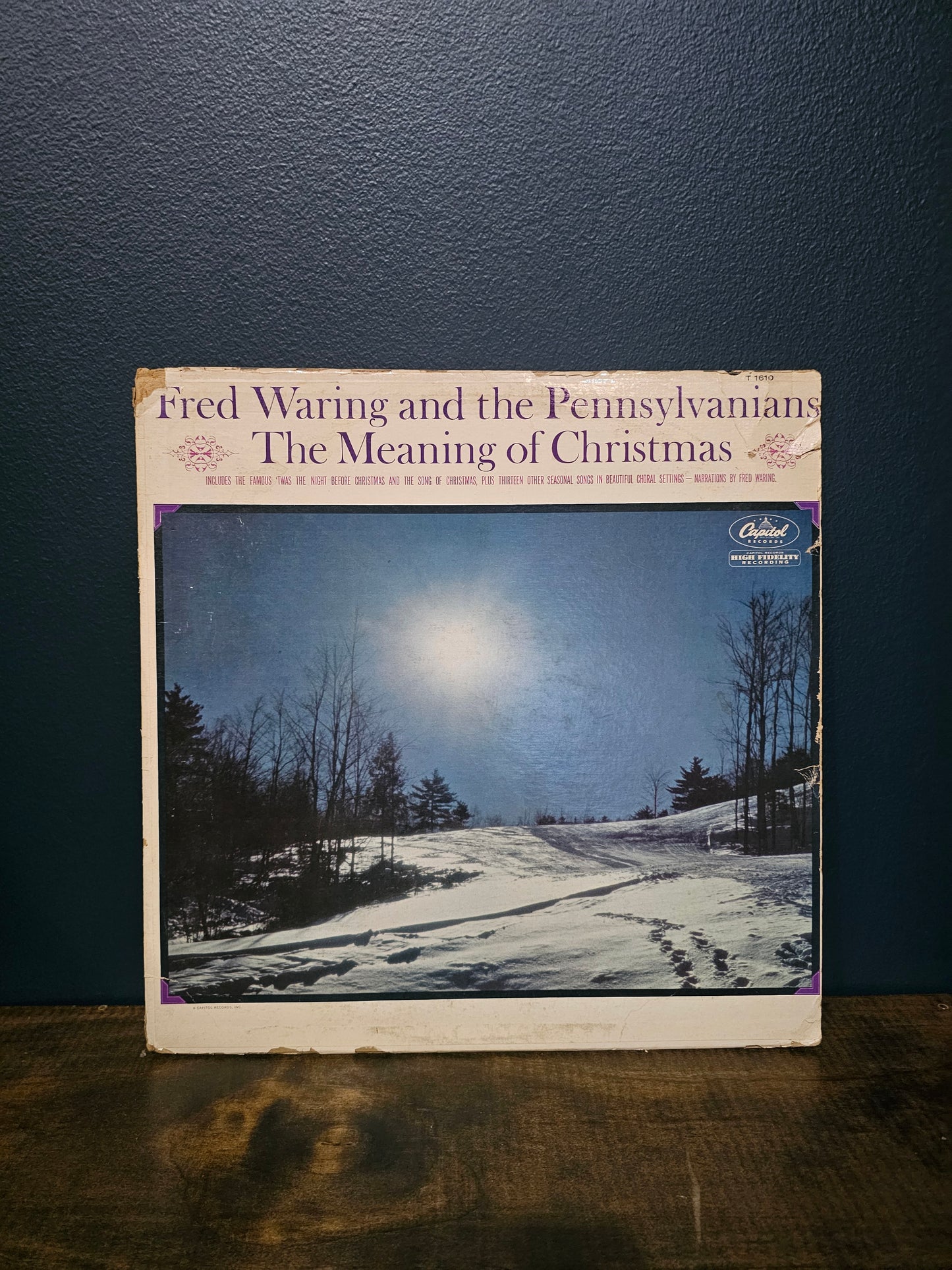 Vintage Christmas Vinyl, The Meaning of Christmas by Fred Waring & The Pennsylvanians