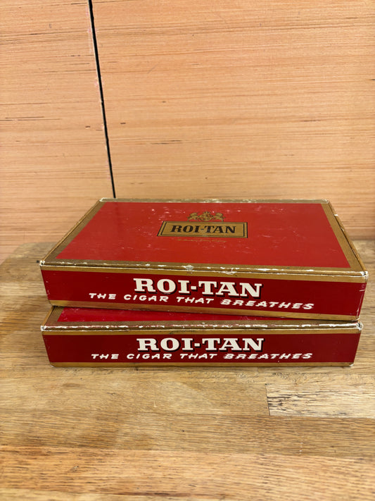 Roi Tan Red Cigar Box