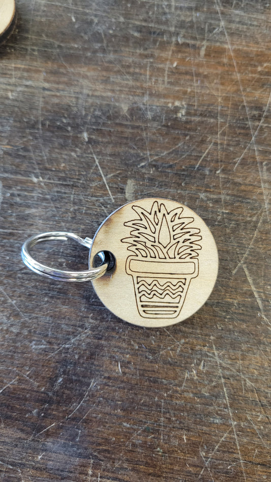 Cactus Keychains (4 Styles)