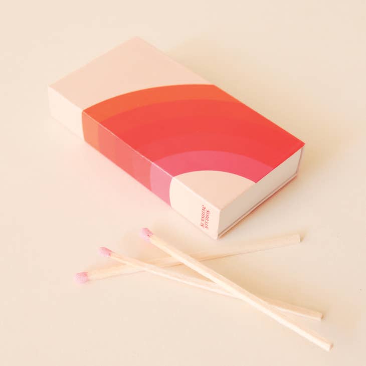 Candle Matches “Pink Rainbow”