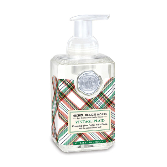 Holiday Hand Soap “Vintage Plaid” Foaming